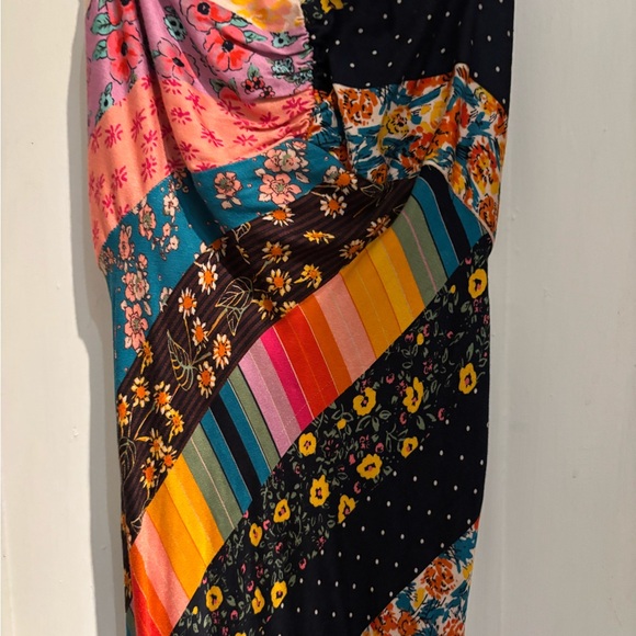 Free People Multicolor Patchwork Maxi Dress - Picture 10 of 12